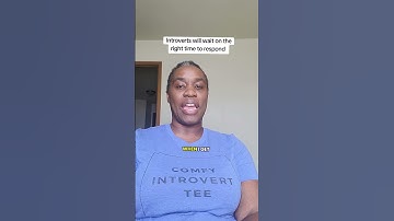 Introverts will wait on the right time to respond#introvertthoughts #introvertsbelike #introvertlife