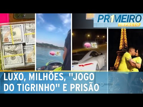 Video influenciadores-presos-apos-movimentar-r-20-mi-com-jogo-do-tigrinho-primeiro-impacto-17-05-24