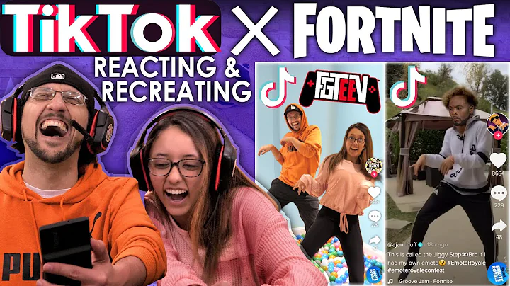 TIK TOK x FORTNITE EMOTE ROYALE CONTEST!  FGTEEV R...