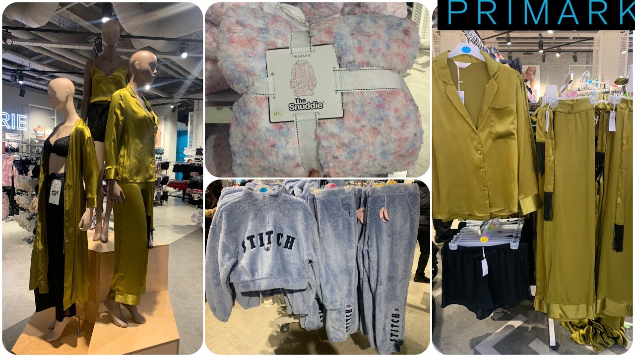 Primark women’s pyjamas new collection / December 2021