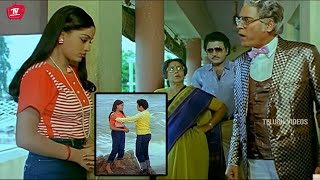 Balakrishna , Vijayashanti Shocking Movie Interesting Scene | @TeluguVideoZ