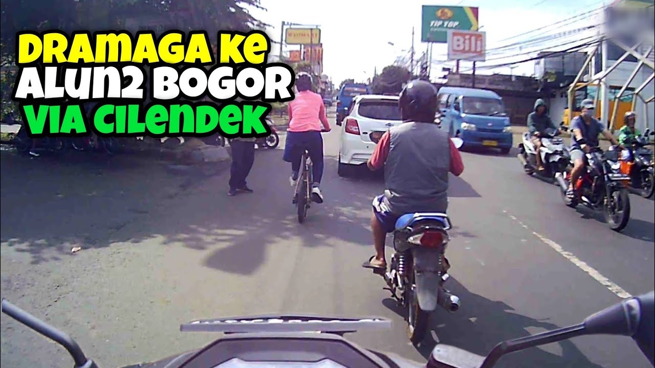 Dramaga - Alun-Alun Bogor via Cilendek || Vario 160 || 23 Okt 2022