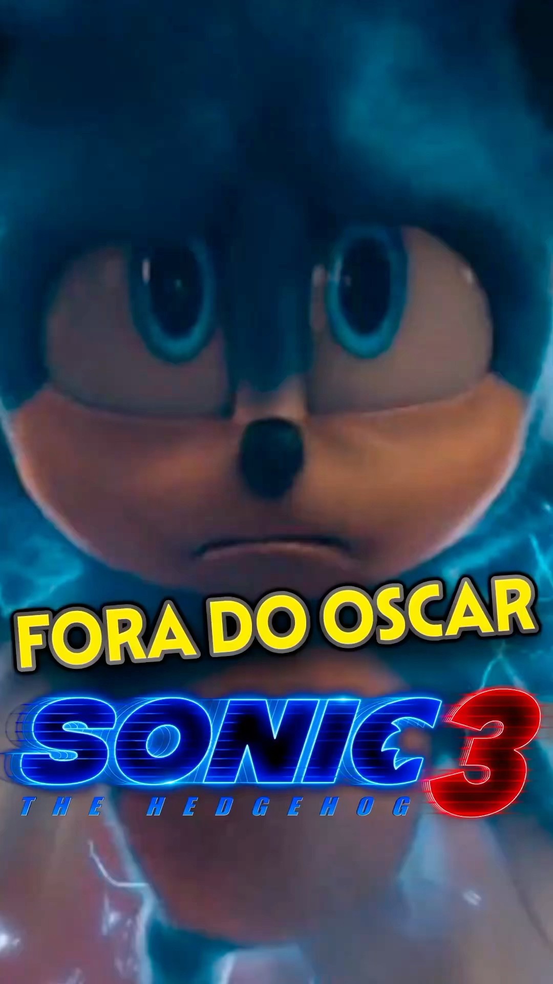 Sonic 3 o filme foi desclassificado do Oscar