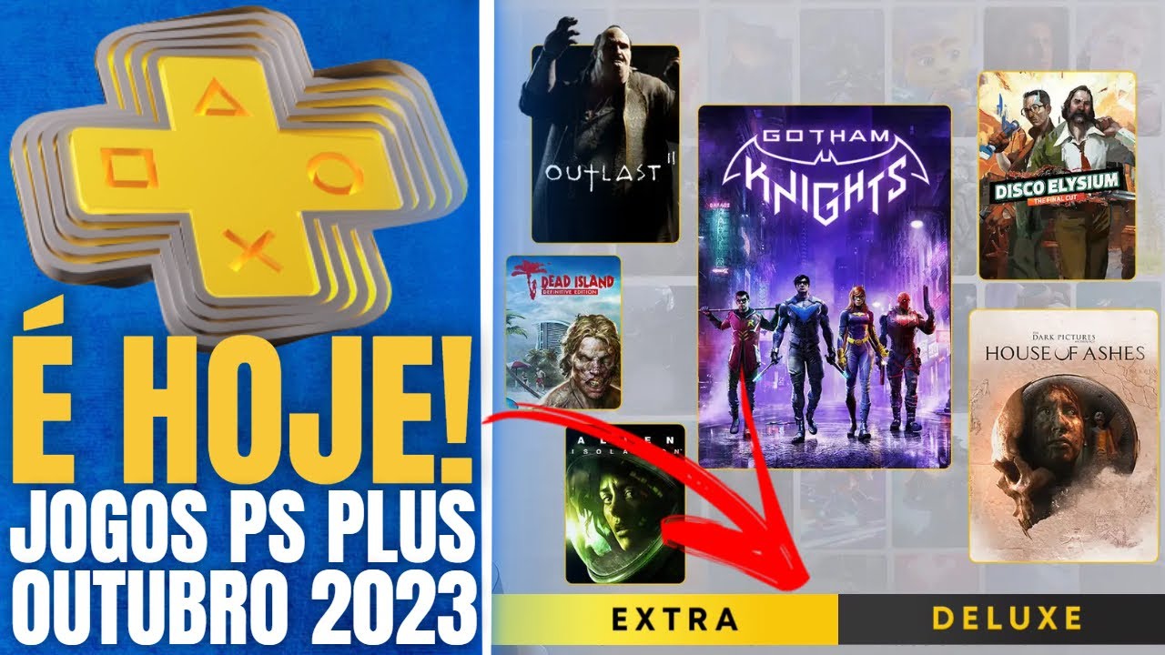 Liberação dos jogos da PS Plus Extra e Deluxe de Janeiro 2023!!! É hoje! 