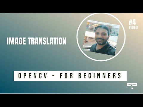 #4 OpenCV - Image Translation