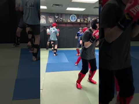 Sparring to start the weekend right!