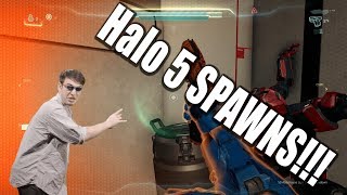 HALO 5 SPAWNS ARE A JOKE!!!