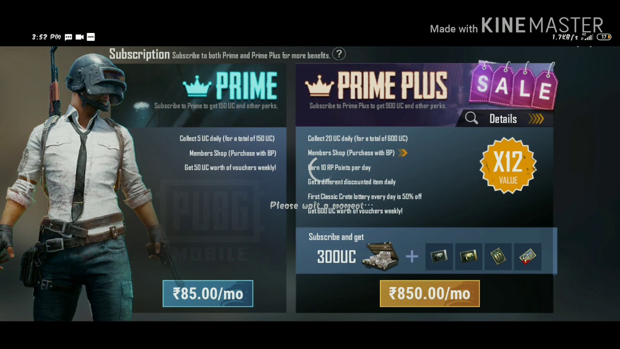 How to buy prime plus subscription in pubg mobile - YouTube