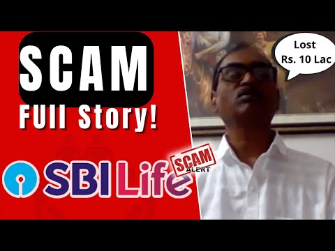 Rs. 10 Lac SCAMMED by SBI Life | Insurance Scam |