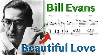Beautiful Love (FULL Bill Evans solo transcription)