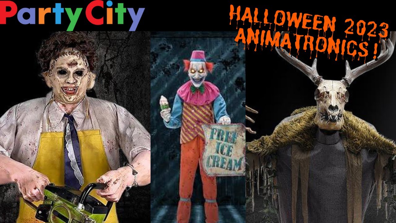 party-city-halloween-2023-animatronics-revealed-wendigo-leatherface