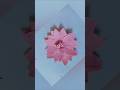 Paper Flower in 1 Minute 🌸 | Super Easy #flowercraft #shorts #ytshorts #viralcraft