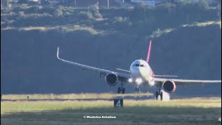 Wonderfull Wizzair Landing at Madeira Airport screenshot 3