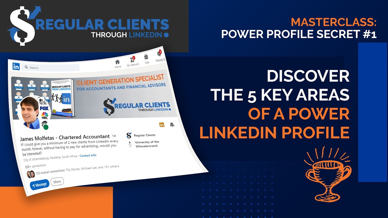LinkedIn Event 5 Key LinkedIn Profile Sections - YouTube