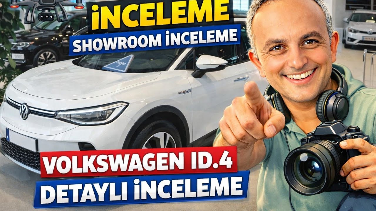 Volkswagen id4 elektrikli otomobil #inceleme #automobile #reklamcilik 