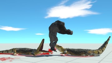 2 CROCODILES vs EVERY UNIT - Animal Revolt Battle Simulator