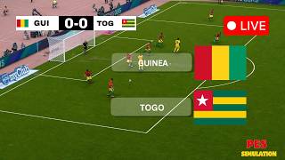 🔴 Guinea vs Togo ⚽ Epic International Friendly | PES 21 Match Simulation