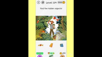 Braindom Level 104 find the hidden objects