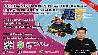 [LANGSUNG] BENGKEL PERCUMA - PEMBANGUNAN PENGATURCARAAN DALAM MIKROPENGAWAL screenshot 1