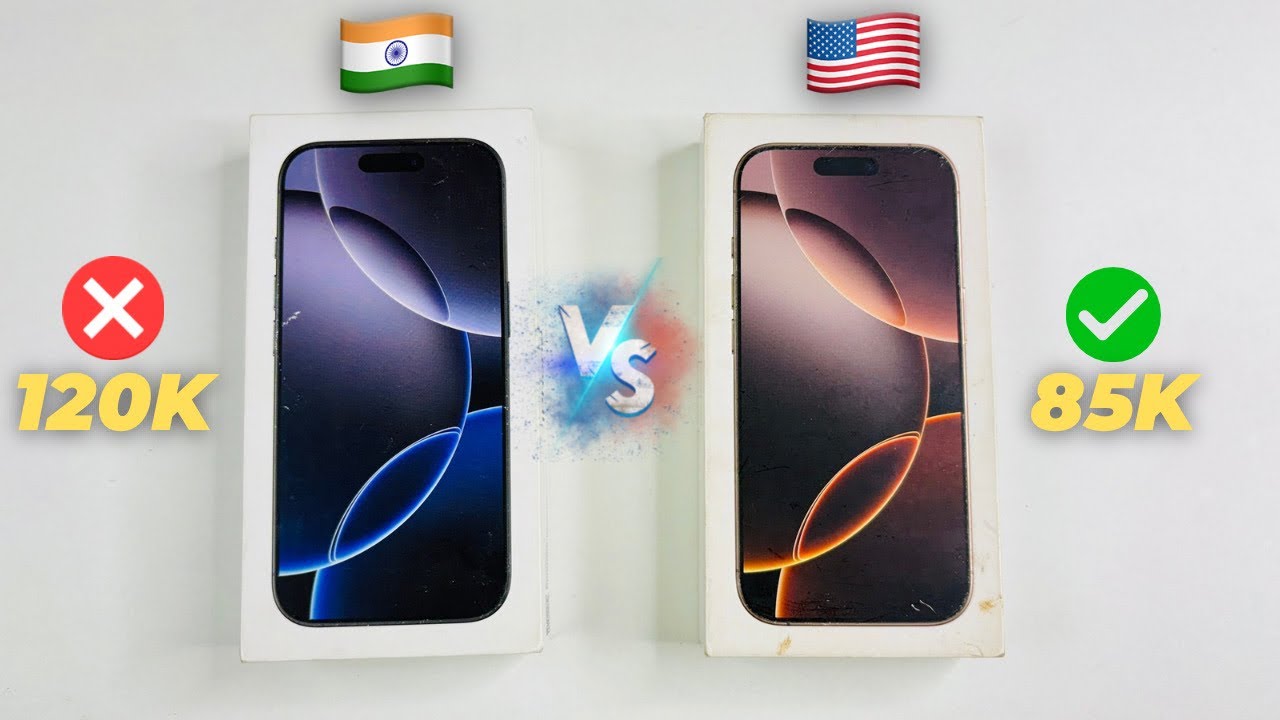 iPhone 16 Pro Indian vs Global Variant | Price & Features Difference Explained