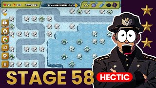 HECTIC!!! Turret Defense King - Stage 58 Playthrough screenshot 4