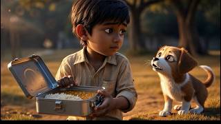 He Shared His Only Meal… What Happened Next Will Melt Your Heart 😢#EmotionalStory #HeartTouching