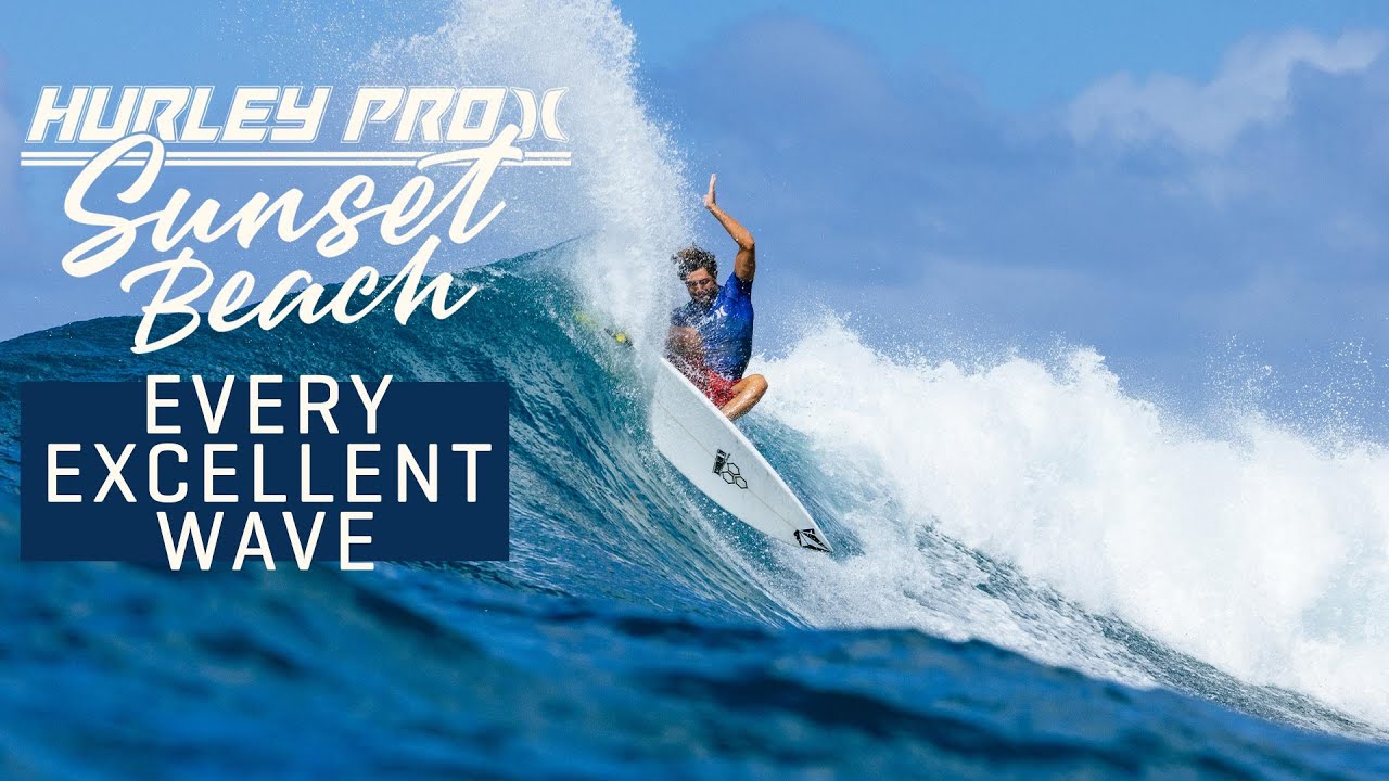 Every Excellent Wave Hurley Pro Sunset Beach 2023 YouTube