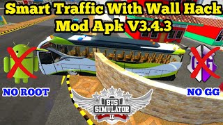 #Bussid Mod Apk 3.4.3 | Bussid Wall Hack | Bussid Unlimited Player Room | Smart Traffic All In One screenshot 1