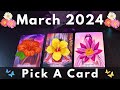 Pick a card  march 2024 predictions 