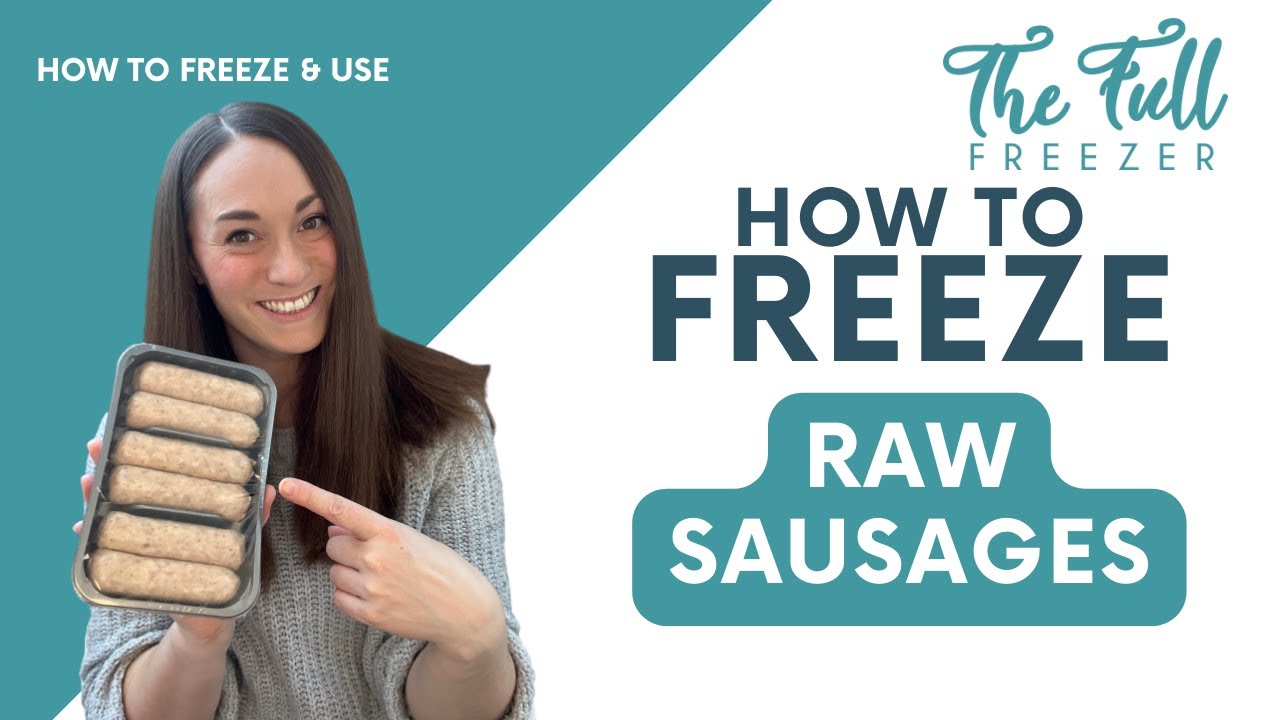 Raw Sausages Can I Freeze It? YouTube