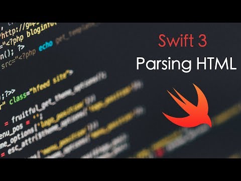Swift 3 iOS Development - Parsing HTML with SWIFT 3