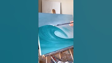 Thumbnail of OCEAN WAVE 🌊 #painting #waves #art #ocean #acrylicpainting