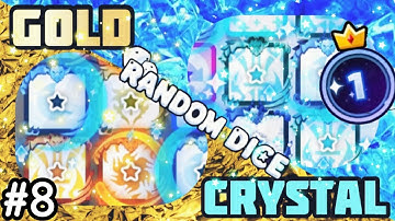 GOLD VS CRYSTAL @DiceX-1 - Random Dice