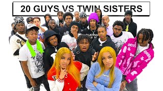 Sister Swipes 20 Guys For Her TWIN Sister!