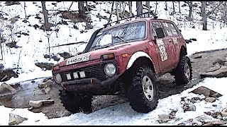 Russian 4X4 SUV NIVA, made in Soviet Union - Extreme off road, my crazy Russian friends screenshot 5