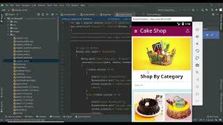 Cake Order Shopping Online Android App -- Full Explanation