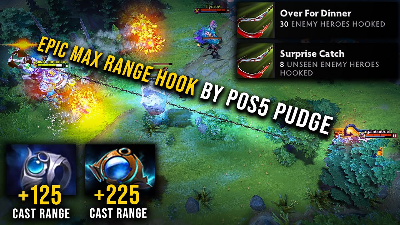 🔥 97 Hook Rate HARD SUPPORT Pudge EPIC MAX RANGE HOOKS 🔥Pudge