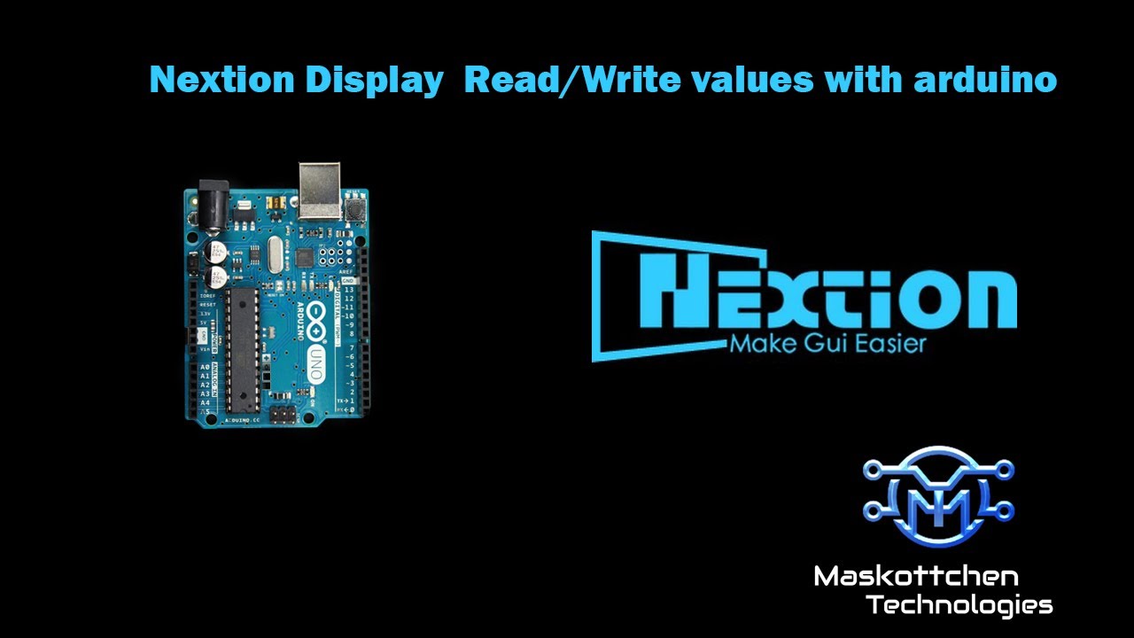 Nextion display with Arduino 2020 | Read/Write value from Nextion ...