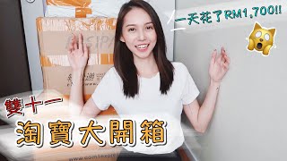 雙十二已經過了... 21KG 雙十一淘寶開箱！Part 2 Huge Taobao Unboxing Haul | Sylvia Cing