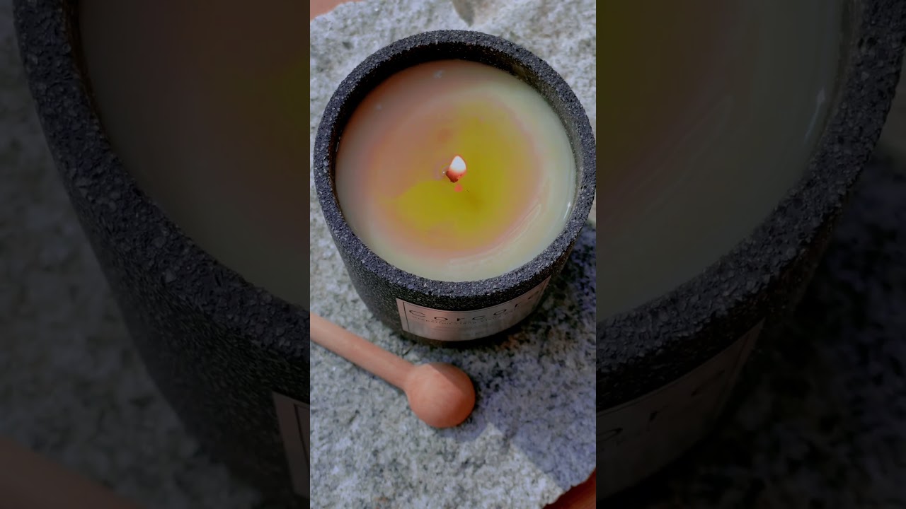 Our aromatherapy candles are handcrafted using pure essential oils 