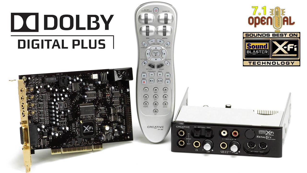 Краткий ЛикБез по настройкам правильного многоканального вывода звука - Creative X-Fi