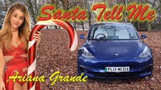 Ariana Grande: Santa Tell Me Tesla Light Show