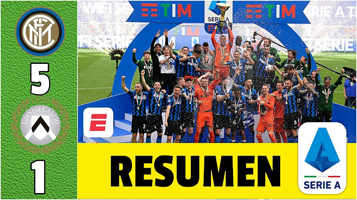 Inter 5-1 Udinese. El CAMPEÓN se despidió con espectacular goleada y alzó su ansiada COPA | Serie A