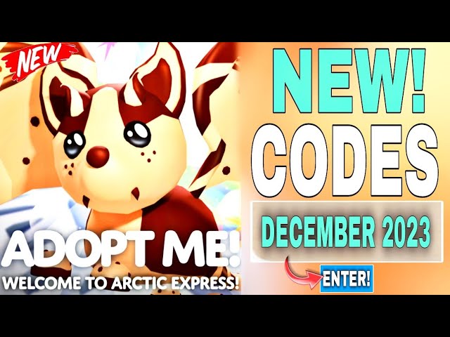 Adopt Me Codes  1 Active Codes for December 2023 - RoCodes