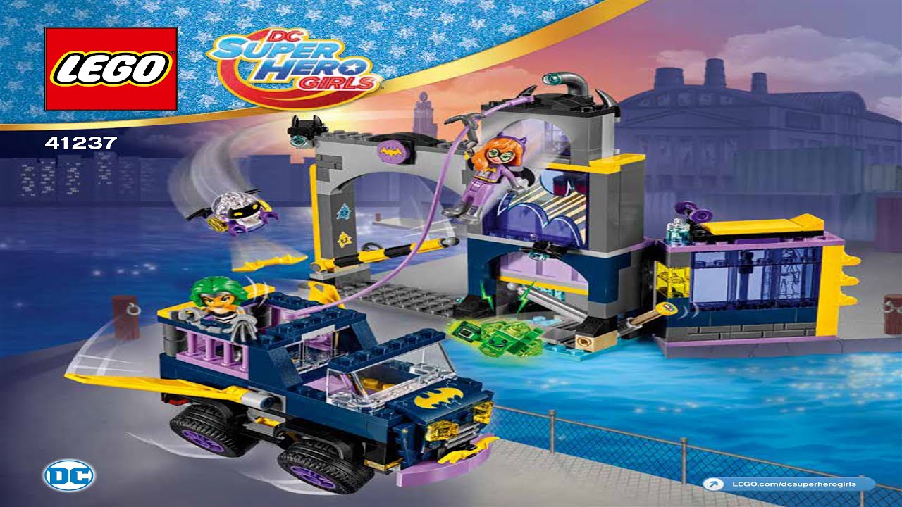 LEGO instructions - DC Super Hero Girls - 41237 - Batgirl Secret Bunker