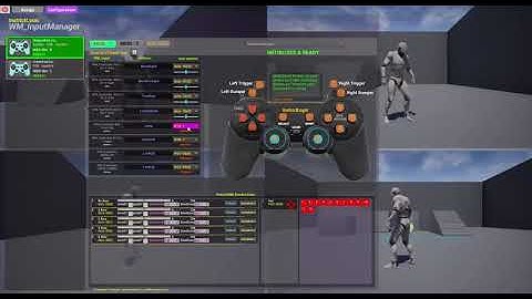 WM Input Manager Plugin for  UE4 - Demo & Tutorial