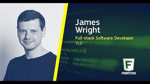 Managing State in React Apps with RxJS by James Wright at FrontCon 2019