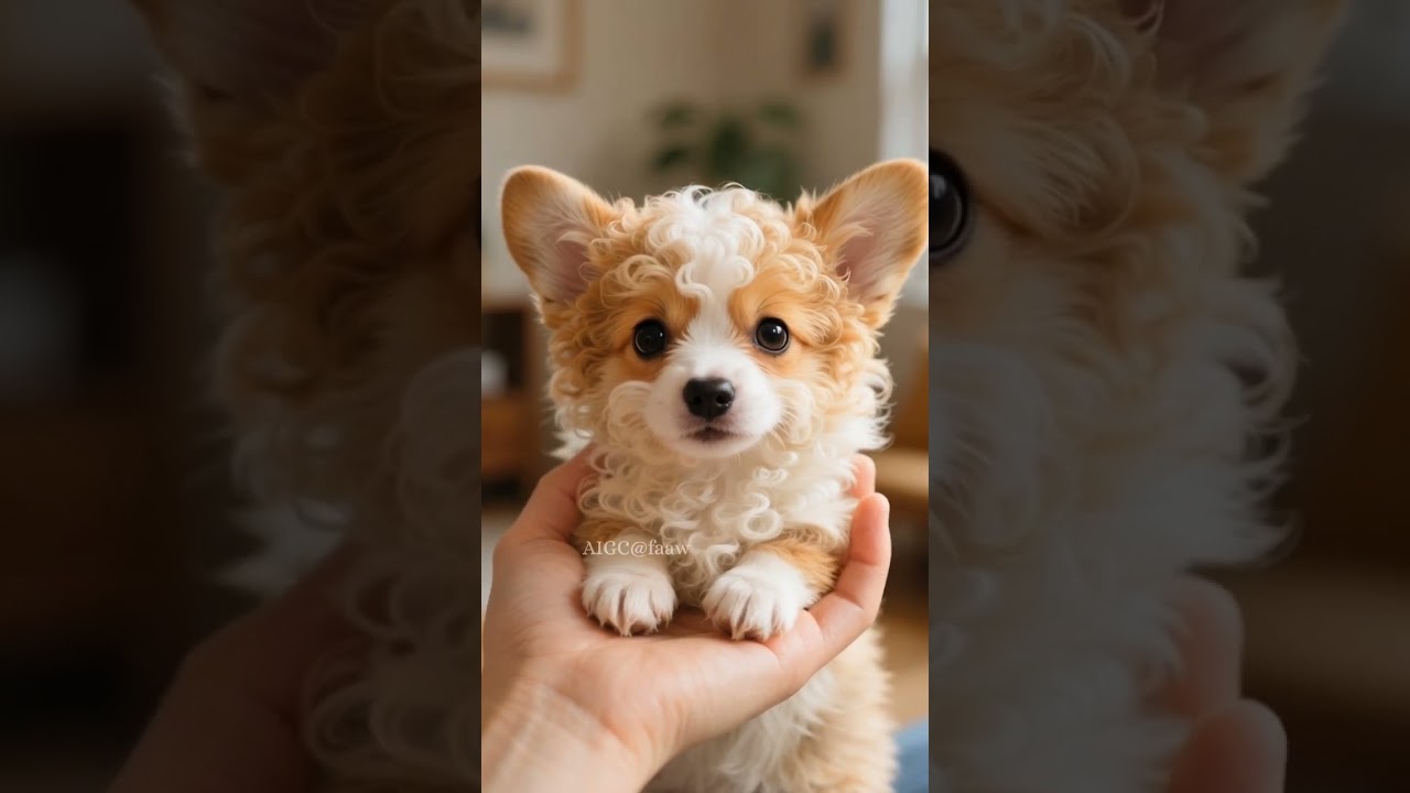 ✨ The Curly Corgi: Fluff Magic! ✨ 