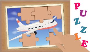 Puzzle Game for Kids - Airplane Puzzle - Educational Games, Puzles, And Riddles for Kids screenshot 2