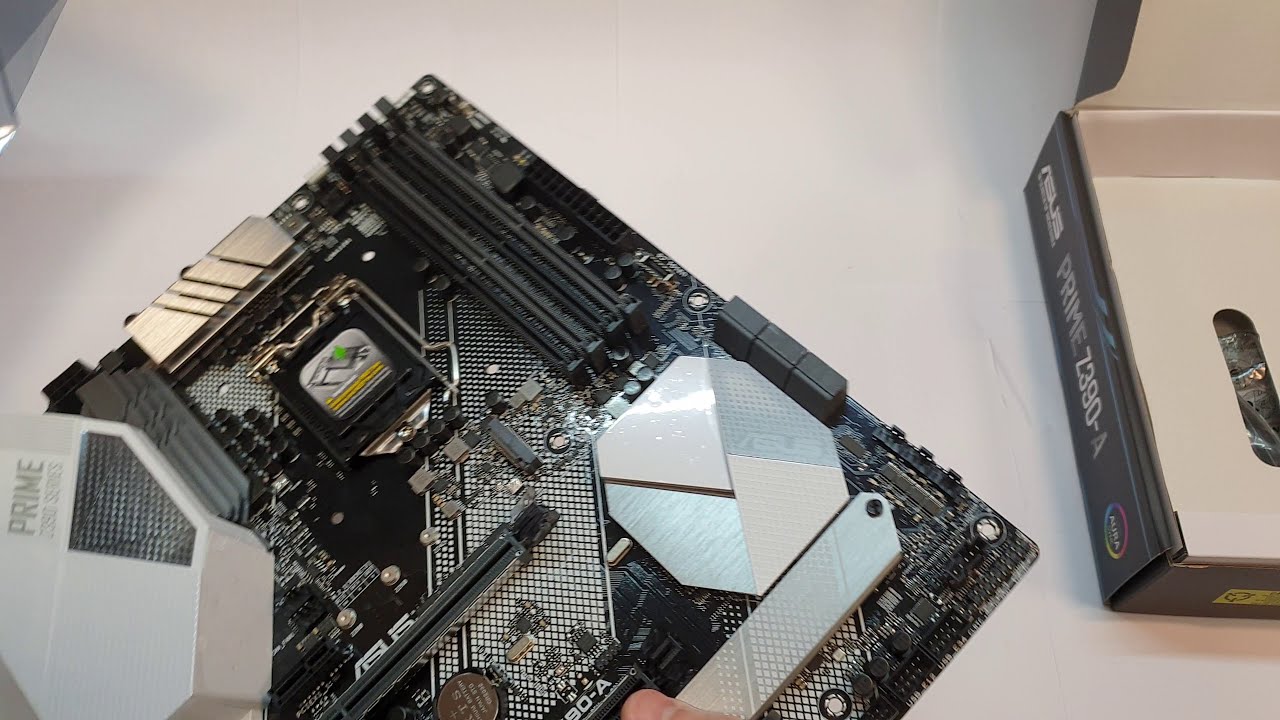 UNBOXING ASUS PRIME Z390-A AURA SYNC